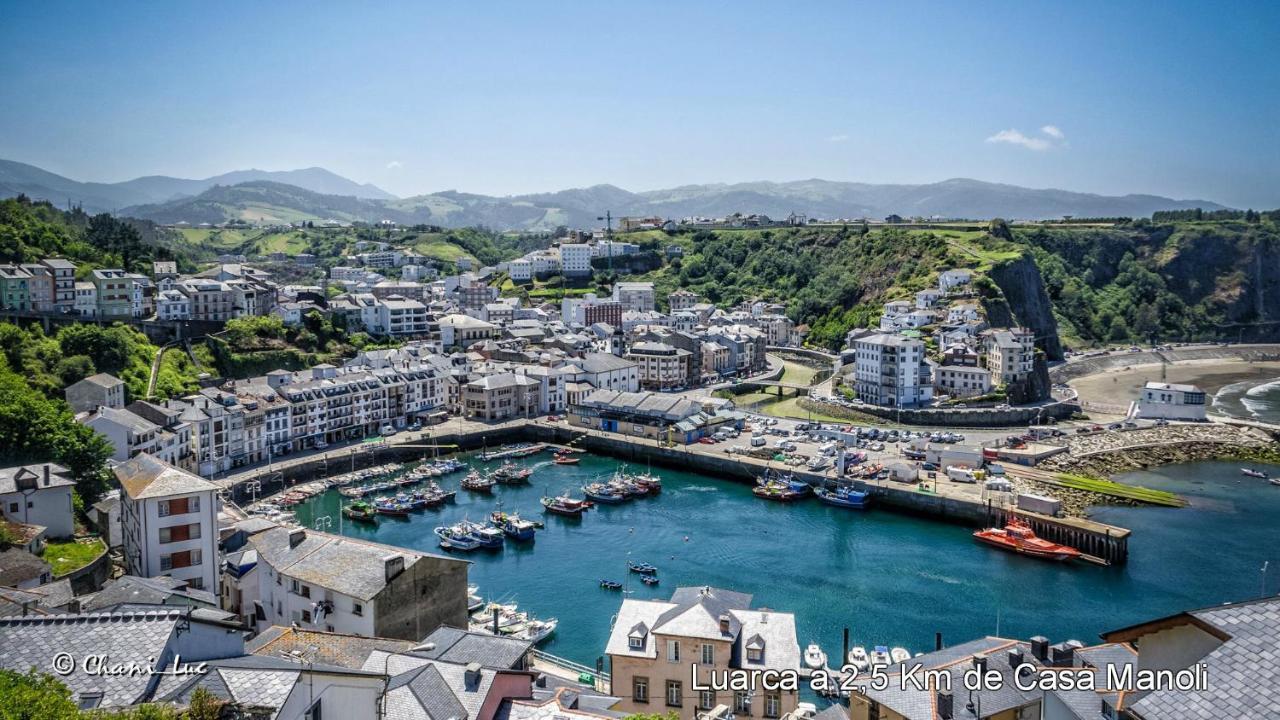 Penzion Casa Manoli Luarca Almuña Exteriér fotografie
