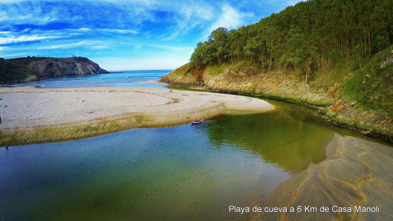 Penzion Casa Manoli Luarca Almuña Exteriér fotografie