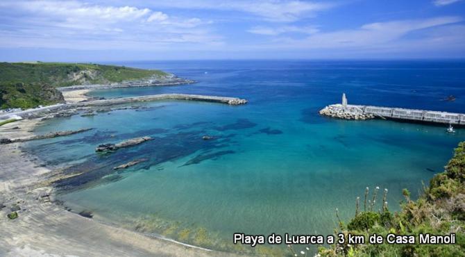 Penzion Casa Manoli Luarca Almuña Exteriér fotografie