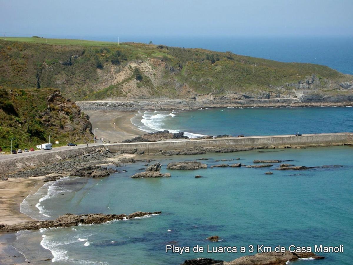 Penzion Casa Manoli Luarca Almuña Exteriér fotografie