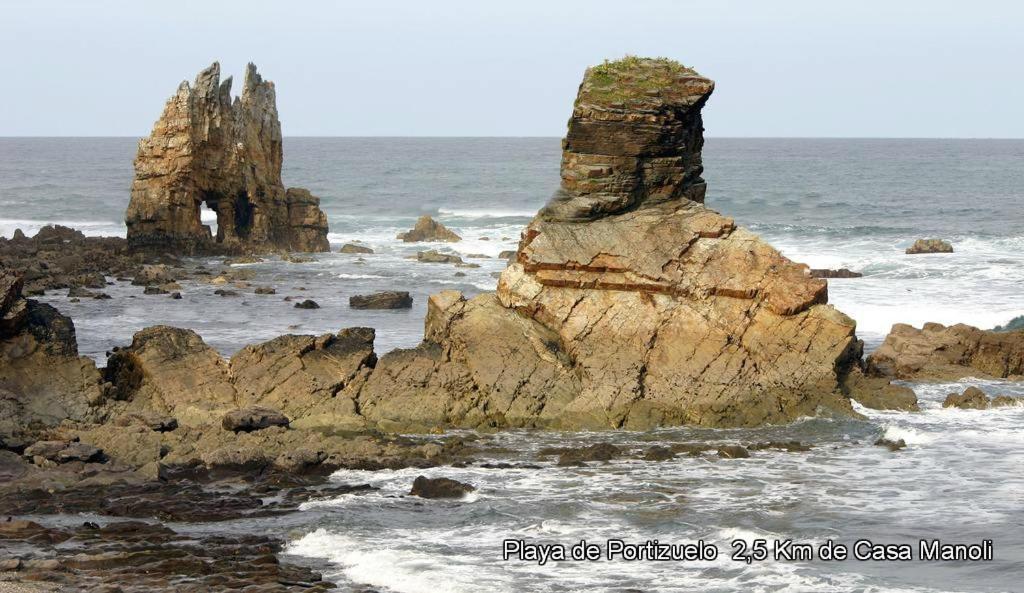 Penzion Casa Manoli Luarca Almuña Exteriér fotografie